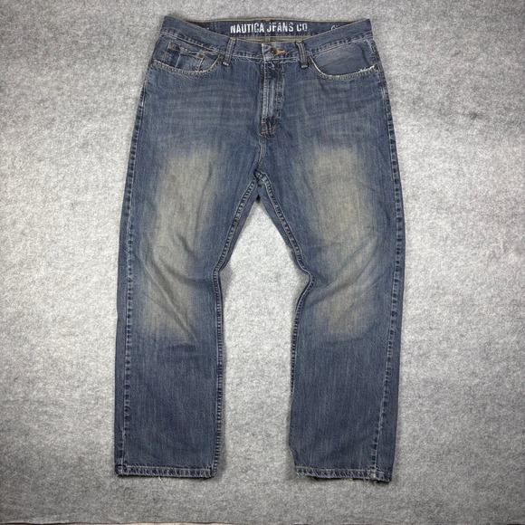 Nautica Other - Nautica Jeans Co Mens 36x30 Relaxed Fit Blue Denim Medium Wash Vintage